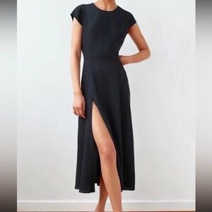 Babaton Deep Blue Maxi Dress